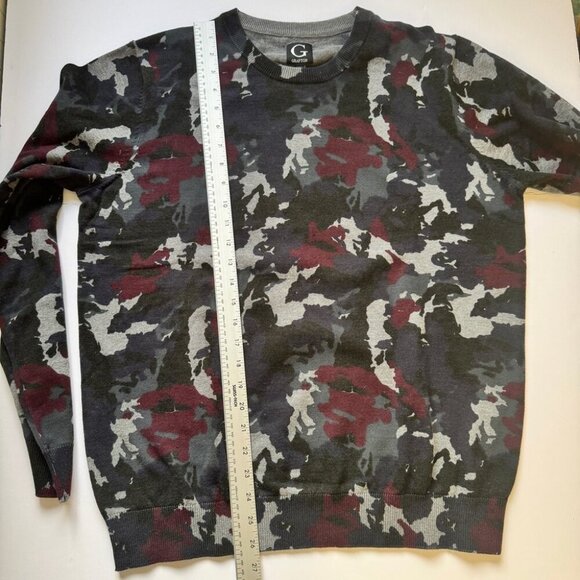 NWT Grafton Camo Sweater Lightweight Crewneck Long Sleeve Men's Sz L - Picture 9 of 12